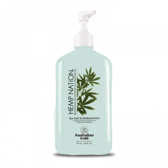 Australian Gold - Hemp Nation Sea Salt Sandalwood 535 Ml