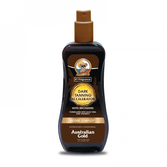Australian Gold - Accelerator spray Gel With Bronze 250 Ml