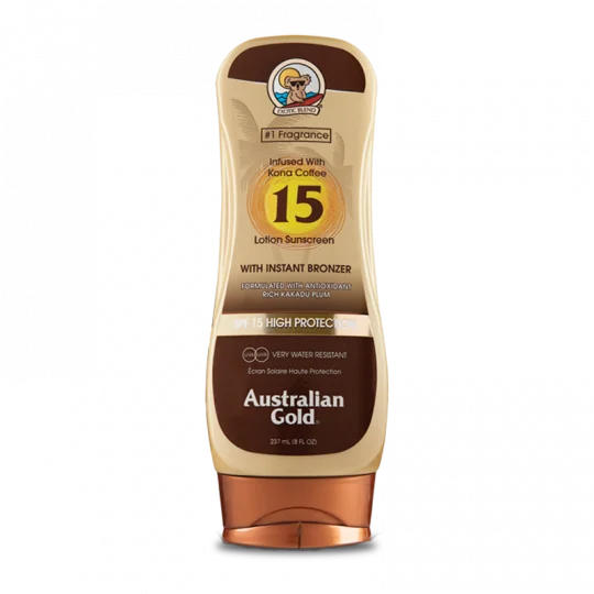 Australian Gold - Spf 15 Lotion With Bronzer 237 Ml