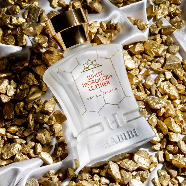 Habibi - White Maroccan Leather