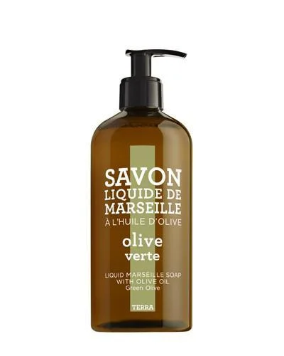 Compagnie De Provance - Terra Savon Liquide De Marseille A L Huile d'olive Olive Verte
