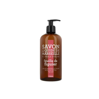 Compagnie De Provance - Terra Savon Liquide De Marseille A L Huile d'olive Fueille De Figuier