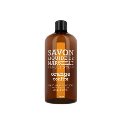 Compagnie De Provance - Terra Savon Liquide De Marseille A L Huile d'olive Orange Confite