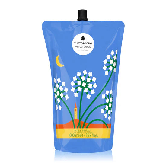 Tuttotondo - Anice verde - shower gel 1 Lt