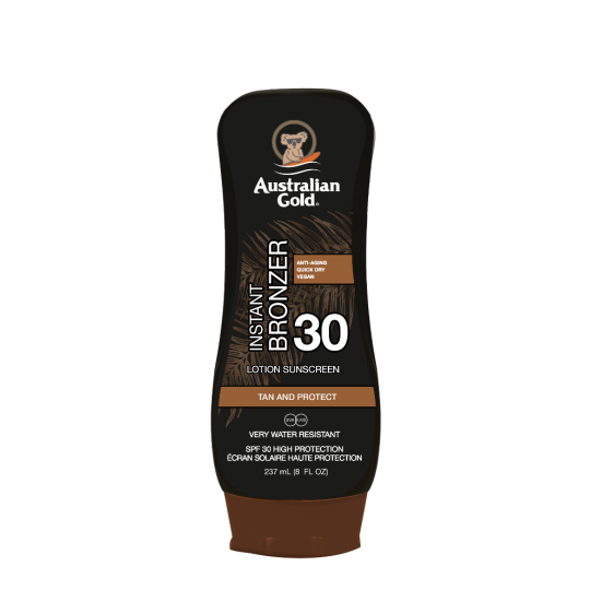 Australian Gold - Kona Coffee SPF 15 Lotion With Bronzer Viso e Corpo 237 ml