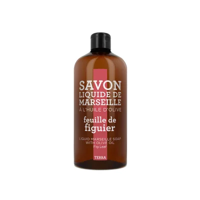 Compagnie De Provance - Terra Savon Liquide De Marseille A L Huile d'olive Fueille De Figuier
