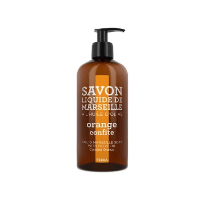 Compagnie De Provance - Terra Savon Liquide De Marseille A L Huile d'olive Orange Confite